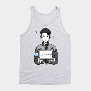 I am not robot Tank Top